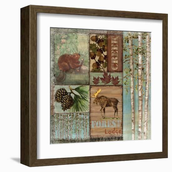 Moose Lodge-Paul Brent-Framed Art Print