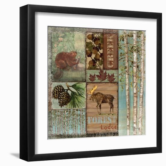 Moose Lodge-Paul Brent-Framed Art Print