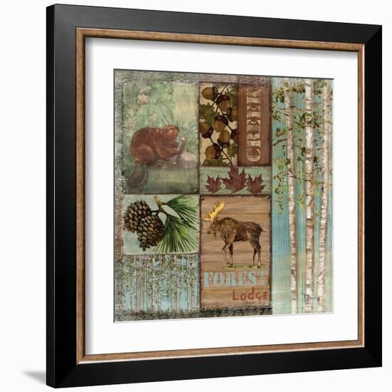 Moose Lodge-Paul Brent-Framed Art Print