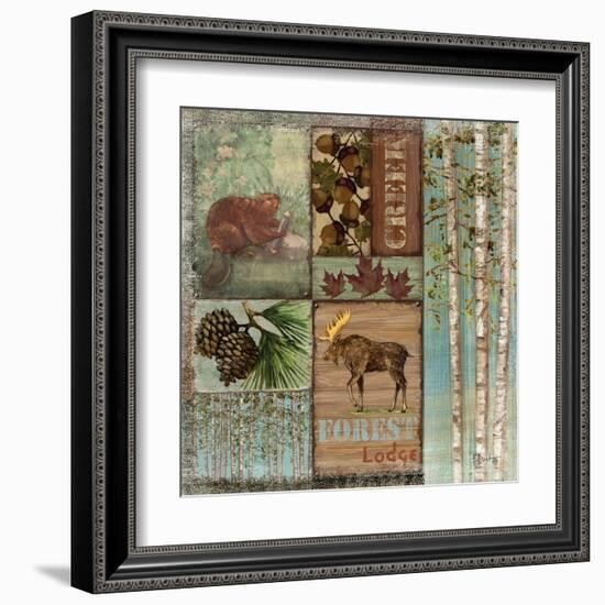 Moose Lodge-Paul Brent-Framed Art Print