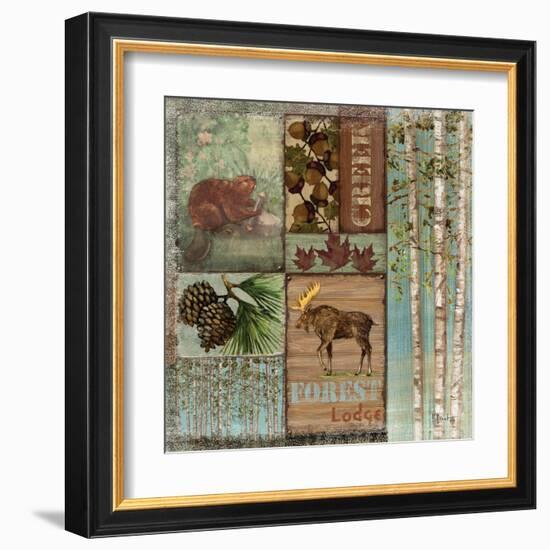 Moose Lodge-Paul Brent-Framed Art Print