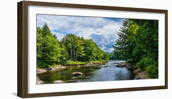 Moose River in the Adirondack Mountains, New York State, USA-null-Framed Photographic Print