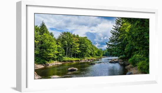 Moose River in the Adirondack Mountains, New York State, USA-null-Framed Photographic Print