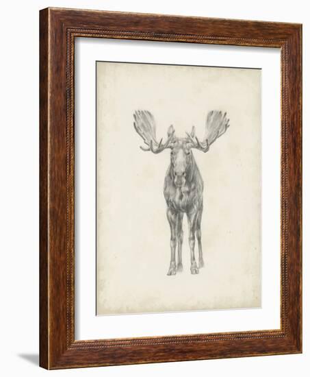 Moose Study-Ethan Harper-Framed Art Print