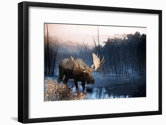 Moose Art Print Art Com