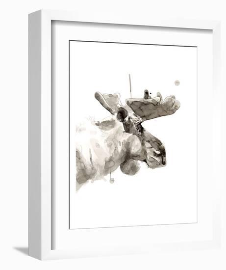 Moose-Philippe Debongnie-Framed Art Print