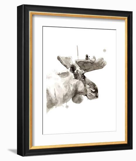 Moose-Philippe Debongnie-Framed Art Print