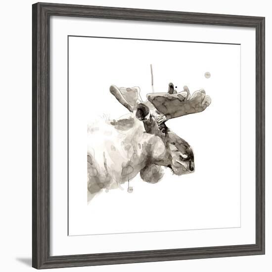 Moose-Philippe Debongnie-Framed Giclee Print