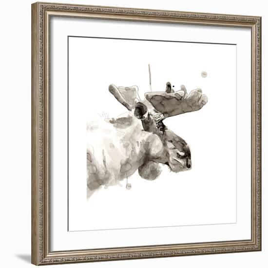 Moose-Philippe Debongnie-Framed Giclee Print