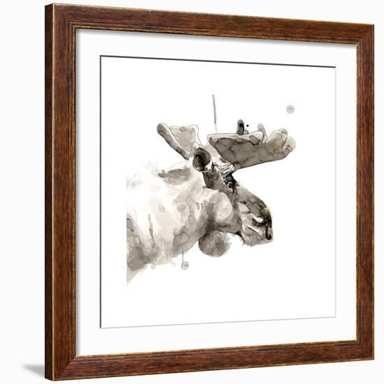 Moose-Philippe Debongnie-Framed Giclee Print