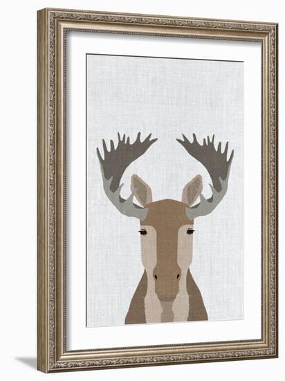 Moose-Annie Bailey Art-Framed Art Print