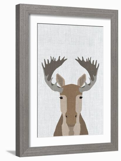 Moose-Annie Bailey Art-Framed Art Print