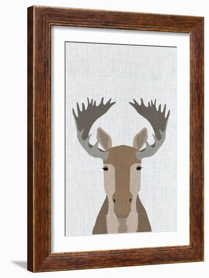 Moose-Annie Bailey Art-Framed Art Print