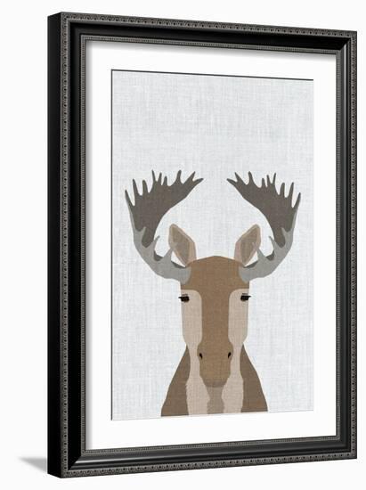 Moose-Annie Bailey Art-Framed Art Print