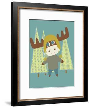 Moose-Rachel Gresham-Framed Giclee Print