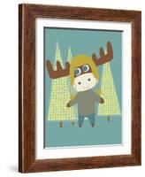 Moose-Rachel Gresham-Framed Giclee Print