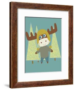 Moose-Rachel Gresham-Framed Giclee Print
