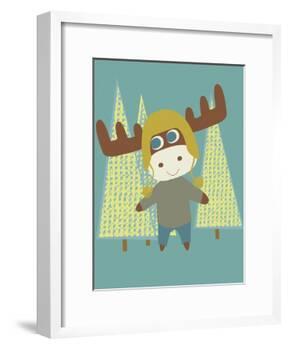 Moose-Rachel Gresham-Framed Giclee Print