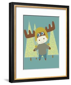 Moose-Rachel Gresham-Framed Giclee Print