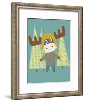 Moose-Rachel Gresham-Framed Giclee Print