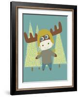 Moose-Rachel Gresham-Framed Giclee Print