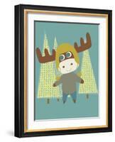 Moose-Rachel Gresham-Framed Giclee Print