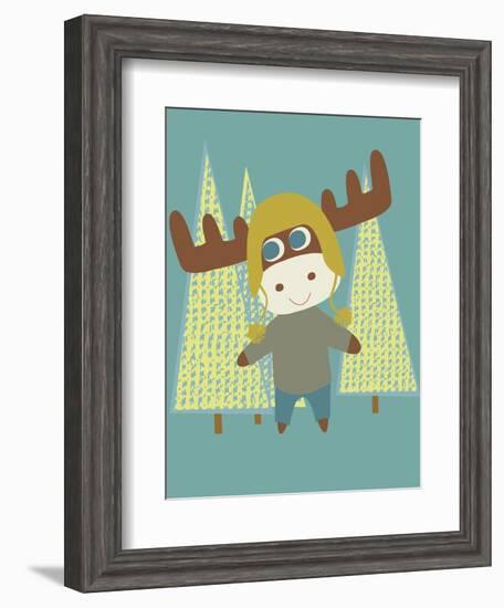 Moose-Rachel Gresham-Framed Giclee Print