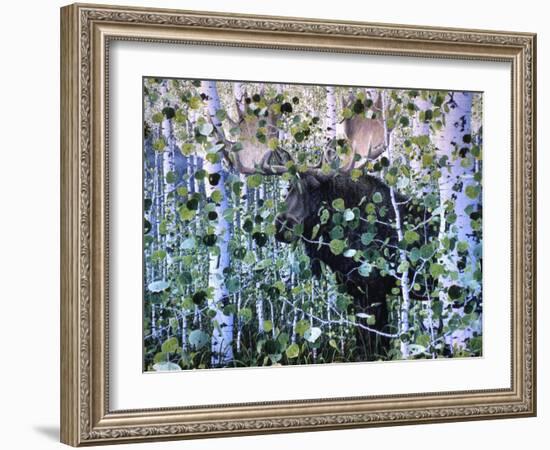 Moose-Jeff Tift-Framed Giclee Print