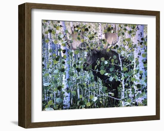 Moose-Jeff Tift-Framed Giclee Print