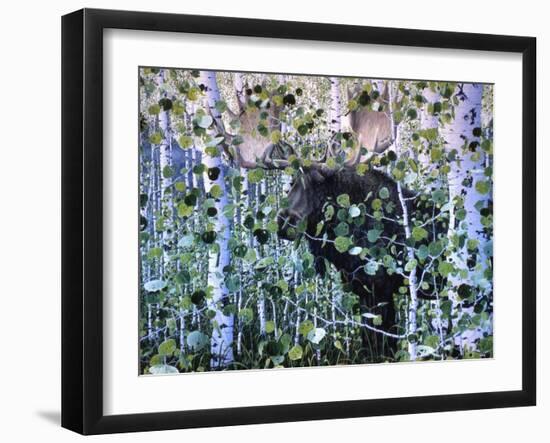 Moose-Jeff Tift-Framed Giclee Print
