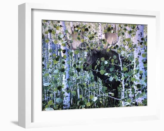 Moose-Jeff Tift-Framed Giclee Print