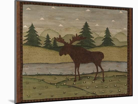 Moose-Robin Betterley-Mounted Giclee Print