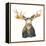 Moose-Kathy Ferguson-Framed Stretched Canvas