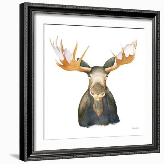 Moose-Kathy Ferguson-Framed Art Print