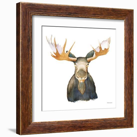 Moose-Kathy Ferguson-Framed Art Print