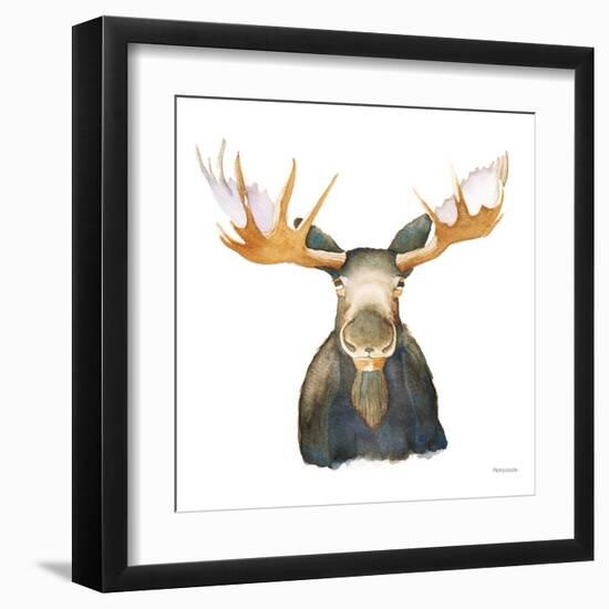 Moose-Kathy Ferguson-Framed Art Print