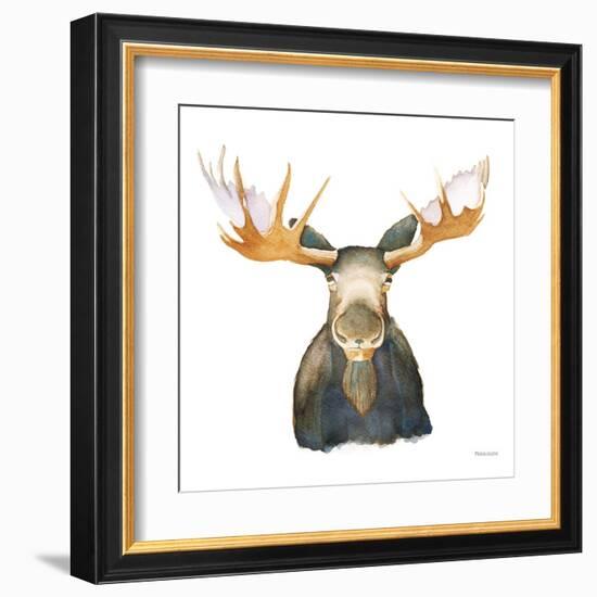 Moose-Kathy Ferguson-Framed Art Print