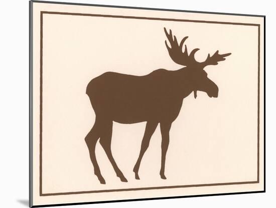 Moose-Crockett Collection-Mounted Giclee Print