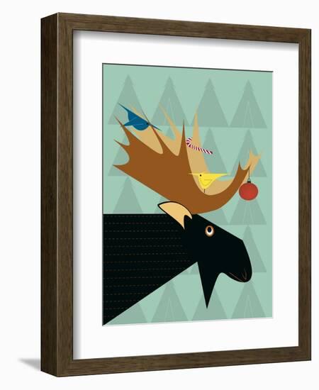 Moose-Marie Sansone-Framed Giclee Print