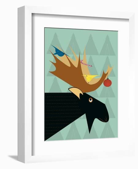 Moose-Marie Sansone-Framed Giclee Print