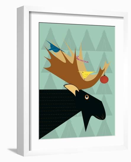 Moose-Marie Sansone-Framed Giclee Print