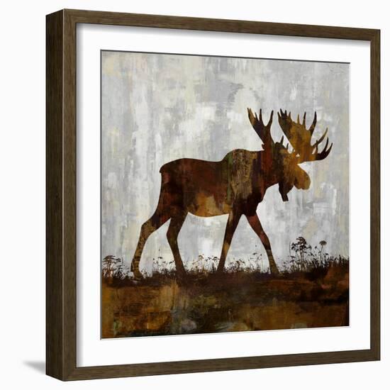 Moose-Carl Colburn-Framed Art Print