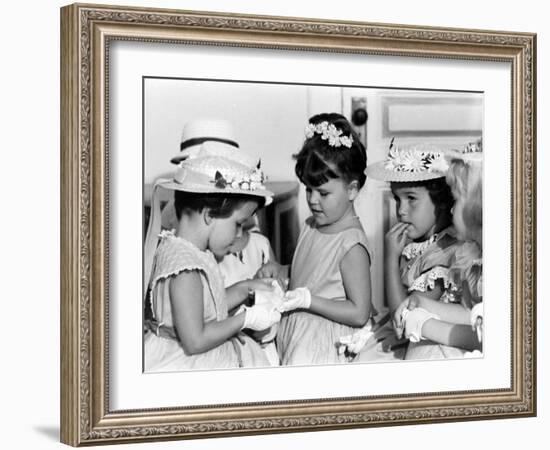 Moppets Charm School-Art Rickerby-Framed Photographic Print