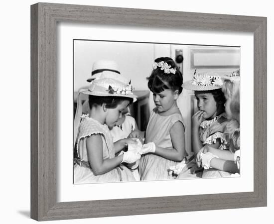 Moppets Charm School-Art Rickerby-Framed Photographic Print