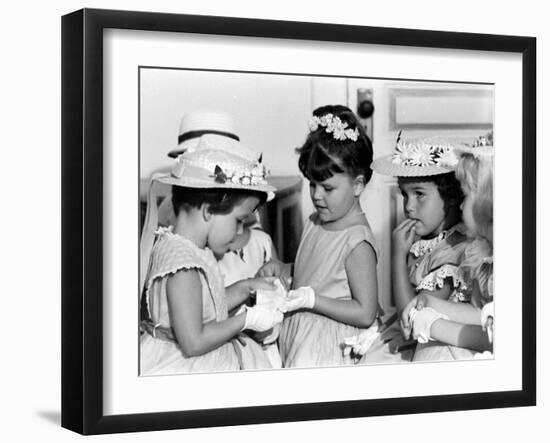 Moppets Charm School-Art Rickerby-Framed Photographic Print