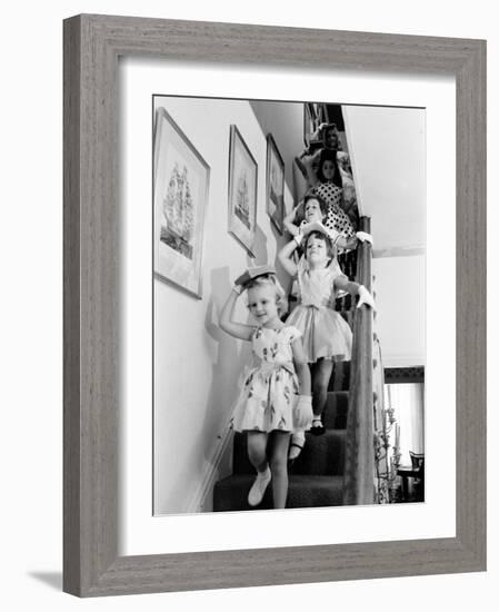 Moppets Charm School-Art Rickerby-Framed Photographic Print