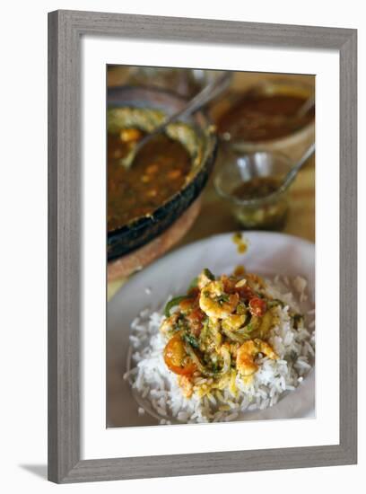 Moqueca Dish, Salvador (Salvador de Bahia), Bahia, Brazil, South America-Yadid Levy-Framed Photographic Print