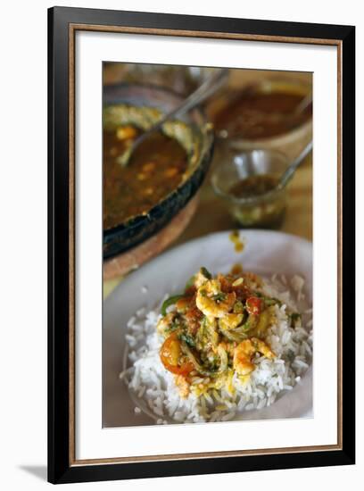 Moqueca Dish, Salvador (Salvador de Bahia), Bahia, Brazil, South America-Yadid Levy-Framed Photographic Print