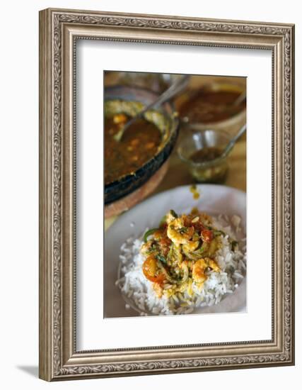 Moqueca Dish, Salvador (Salvador de Bahia), Bahia, Brazil, South America-Yadid Levy-Framed Premium Photographic Print