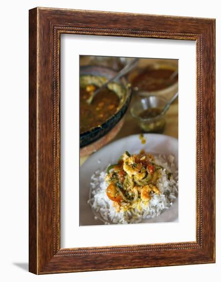 Moqueca Dish, Salvador (Salvador de Bahia), Bahia, Brazil, South America-Yadid Levy-Framed Premium Photographic Print